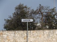 the way to lecce from torrechianca